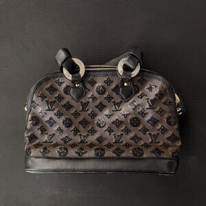 Louis Vuitton Monogram Eclipse Alma Hand Bag - Limited Edition